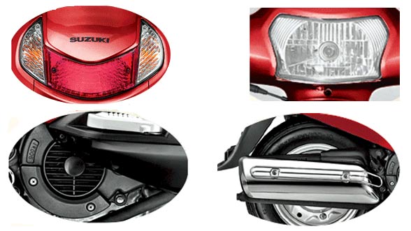 Suzuki Access Colours