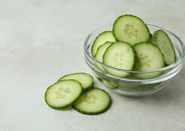 cucumber slices